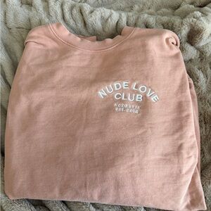 Mayfair X nudestix crew neck